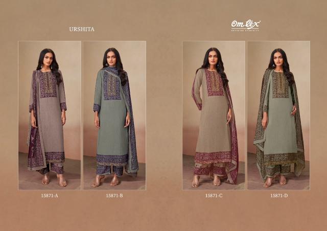 Omtex urshita sanskriti wholesale kurtis & dress material